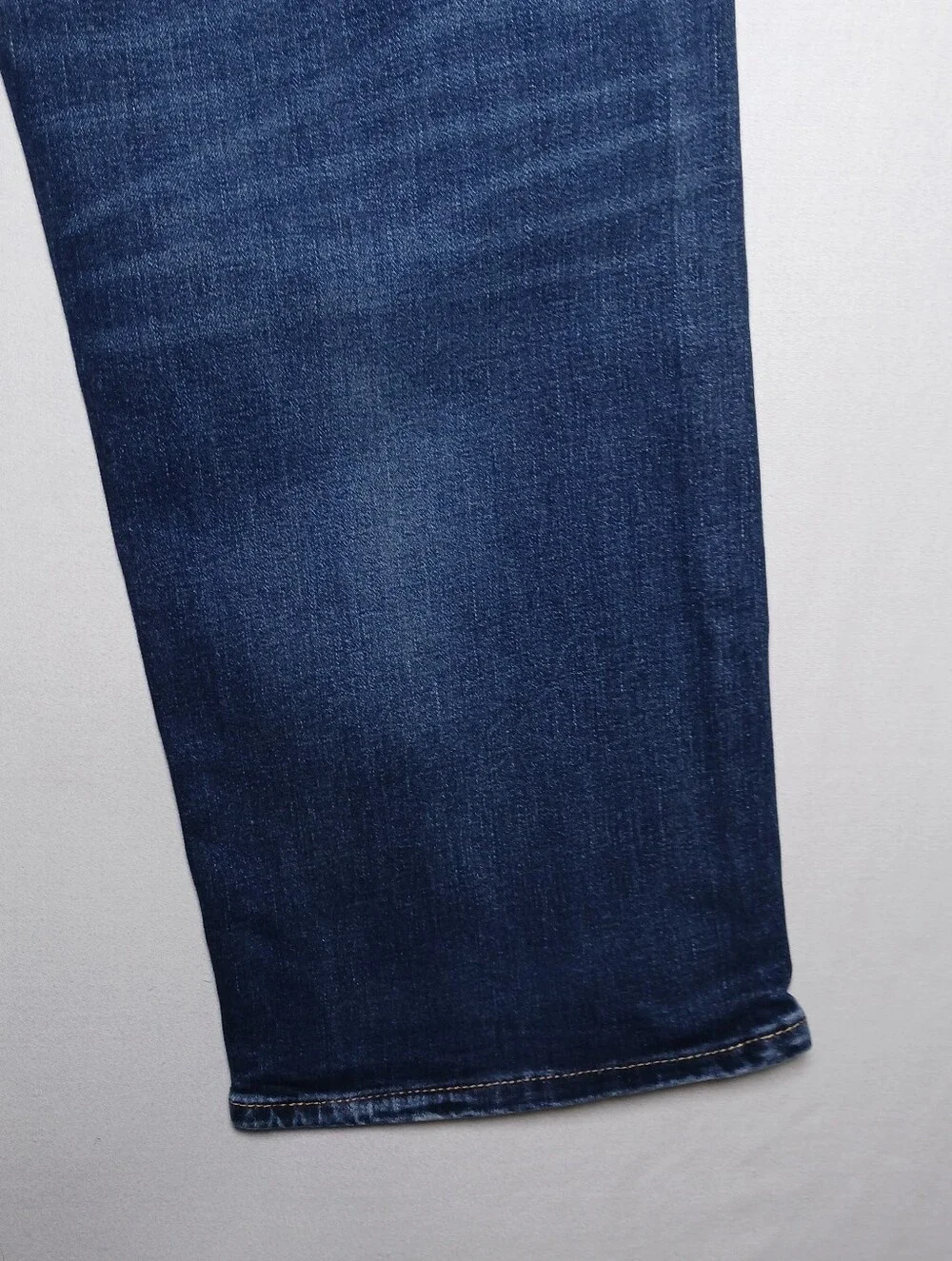 Levi's 569 Mens Loose Straight Fit Jeans 42X32 Dark Blue Wash Denim Stretch